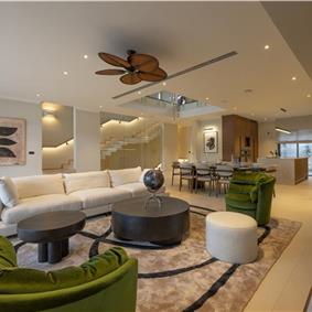 Selection of 5 bedroom seafront villas with heated pool on Ciovo near Trogir, sleeps 10